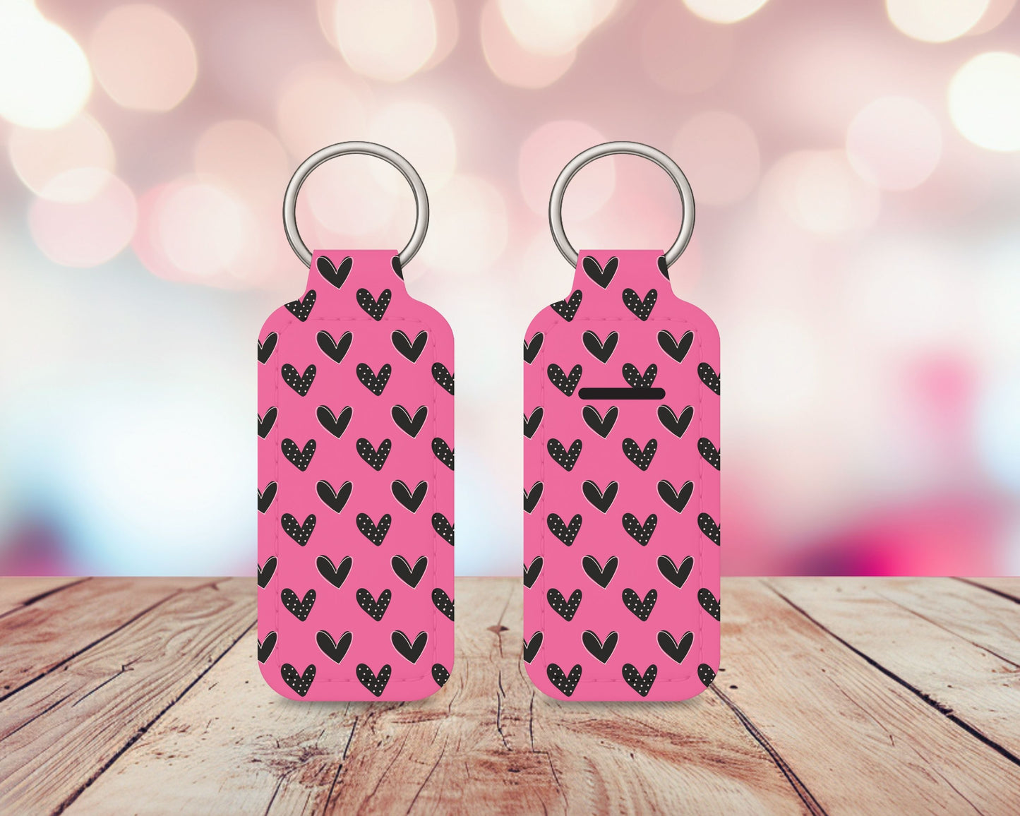 Pink_Black Hearts