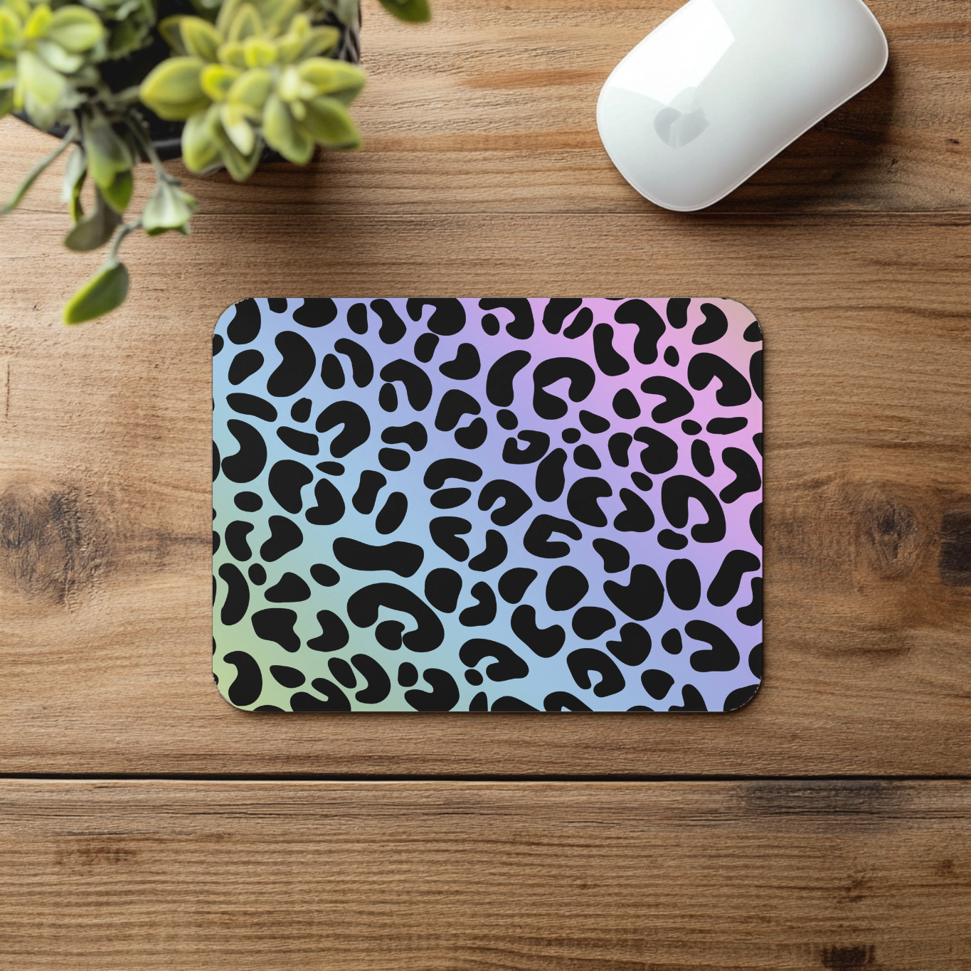 Mutli Colored Leopard Print