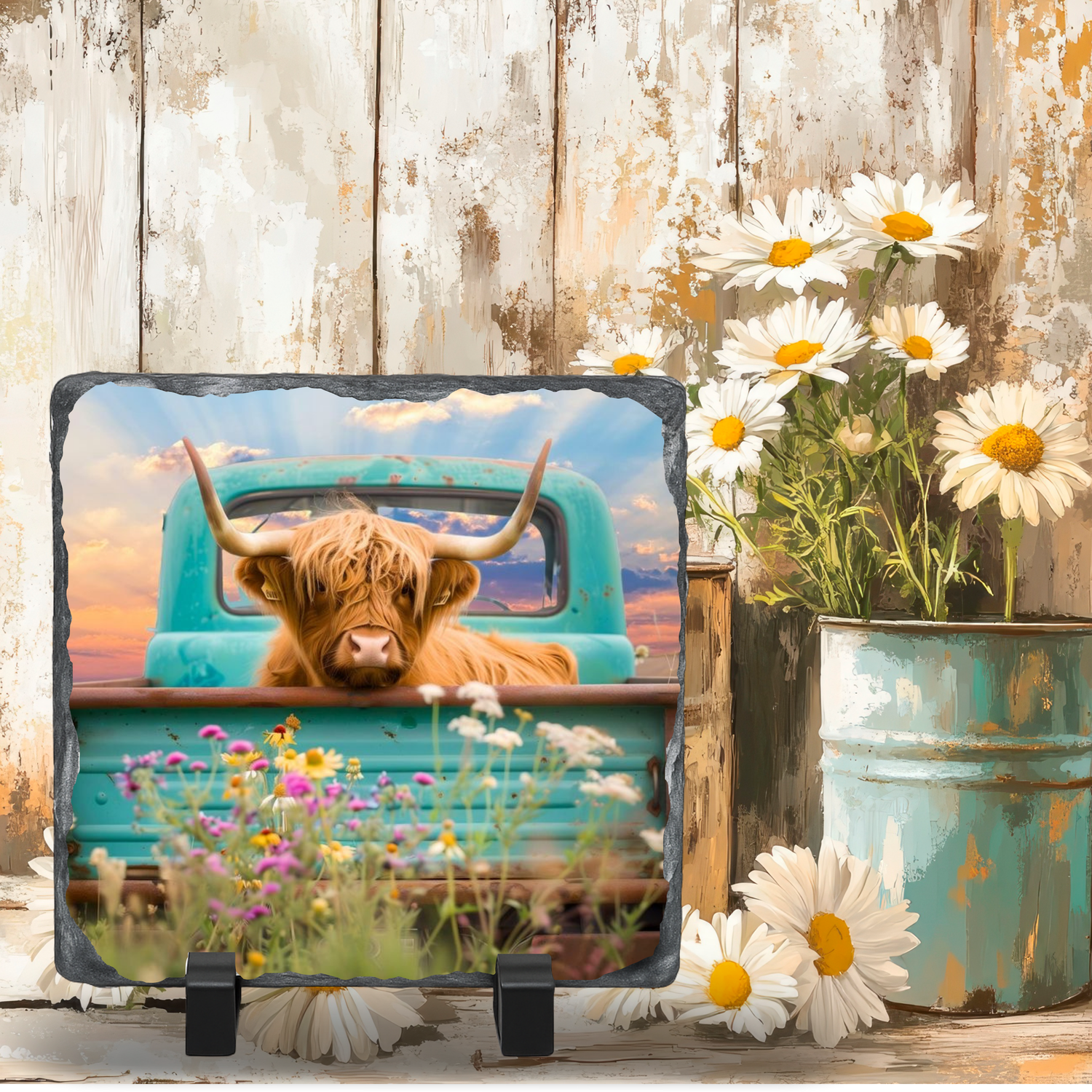 Custom Photo Slates-Square