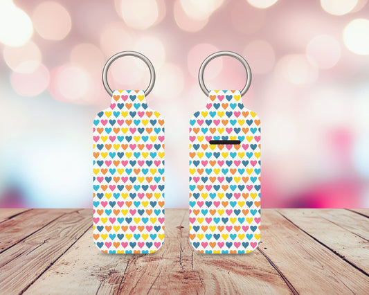White_Colorful Hearts