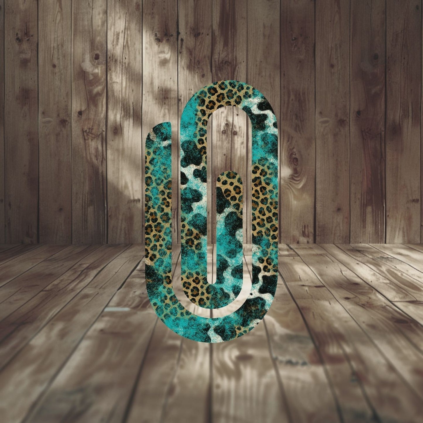 Leopard Print_Teal