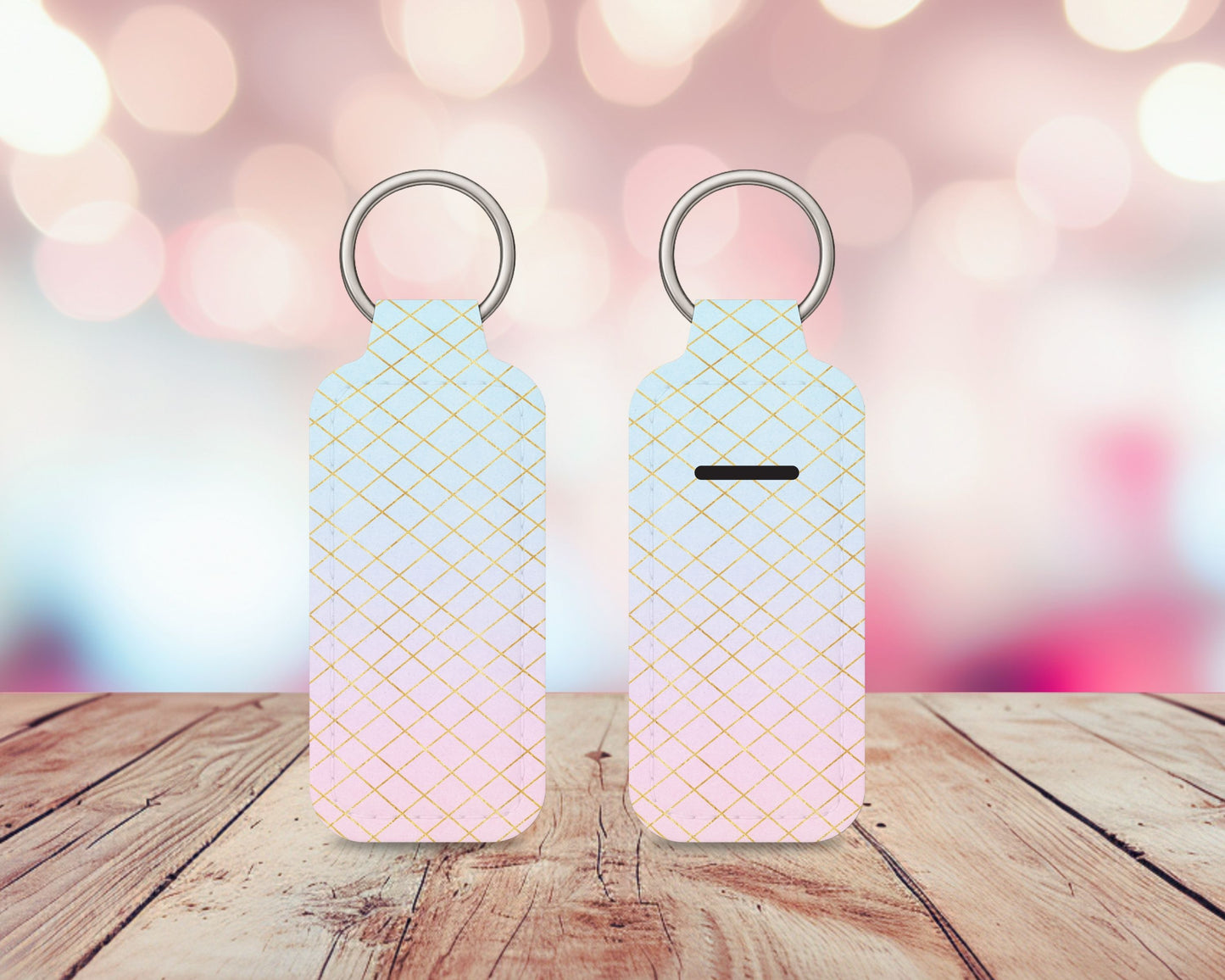Light Blue & Pink Ombre