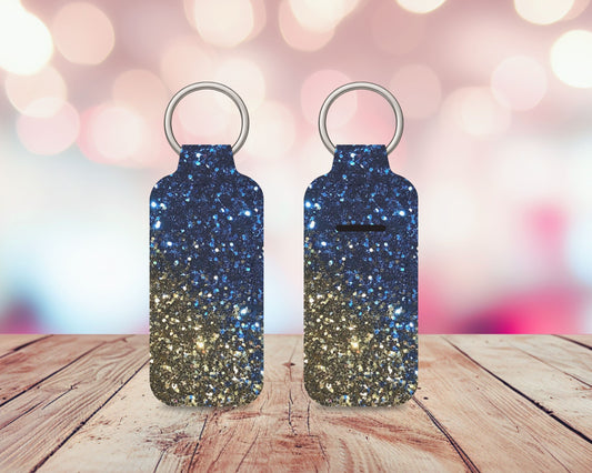 Gold & Blue Glitter