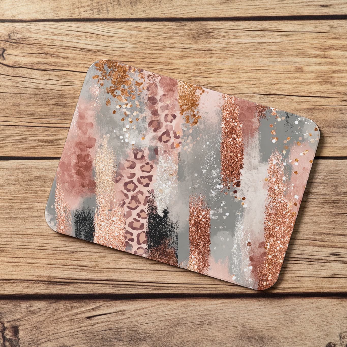 Leopard Print_Gold Glitter/Gray
